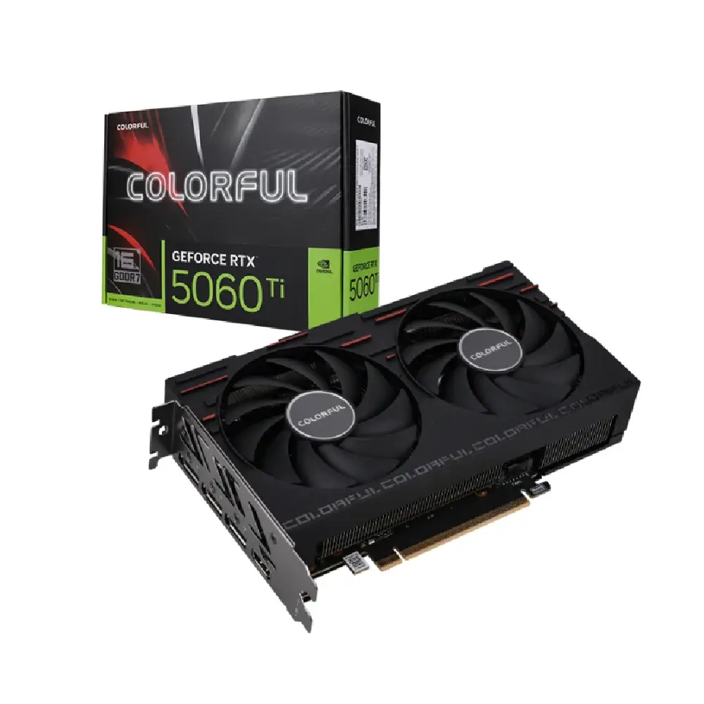 Colorful Nvidia Graphic Card RTX 5060 Ti 16GB DDR7 Gaming Dual Fan